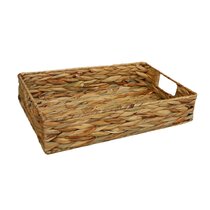 Shallow storage best sale baskets